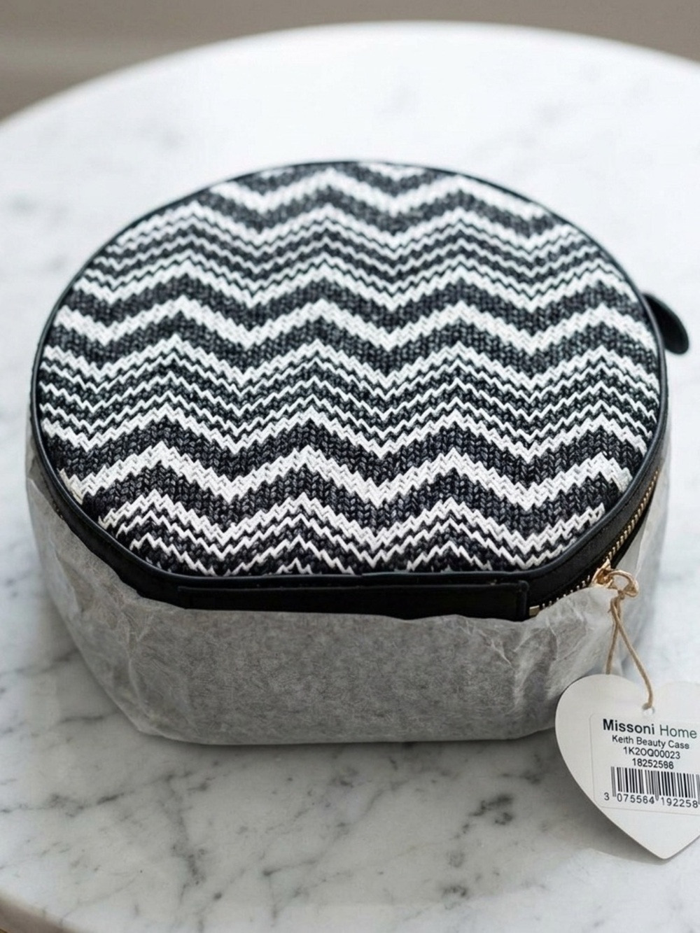 LMT: Black and White Boho Accessory Case